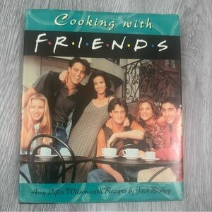 Cooking With Friends Vintage 1995 Hardcover w/ Dust Jacket Cookbook Collectible